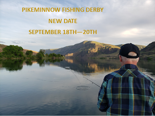 Pikeminnow Fishing Derby 2020 - NEW DATE - Sep 18, 2020 to Sep 20, 2020 - Members — Quincy